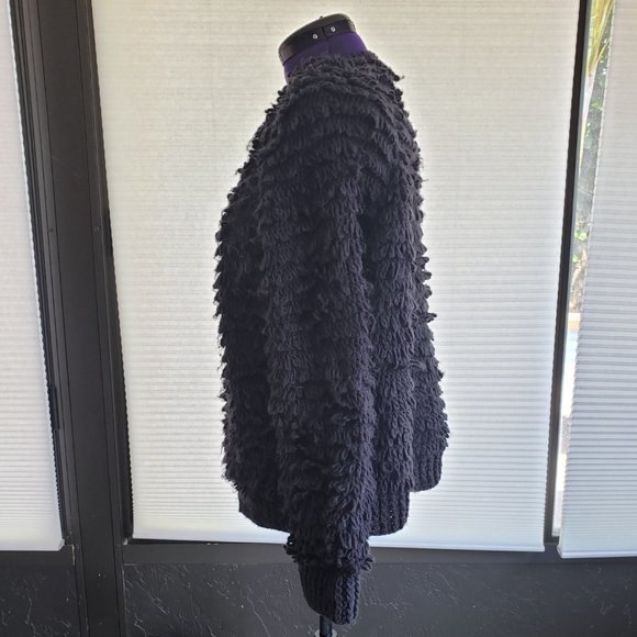 Universal Thread Black Looped Cardigan Sweater - Picture 2 of 9
